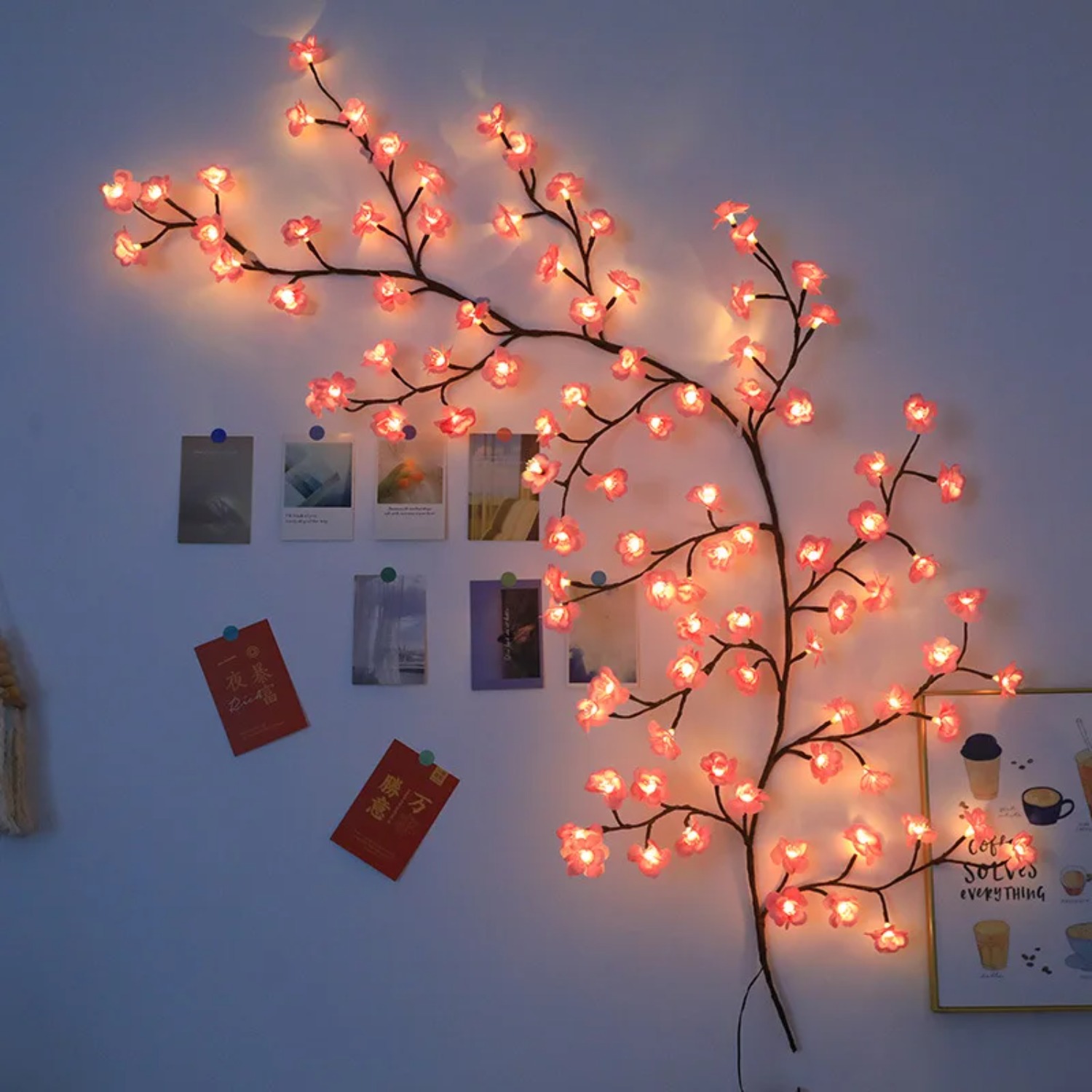 Lighting Tree Decor - 1.8M Cherry LED Tree Branch Light