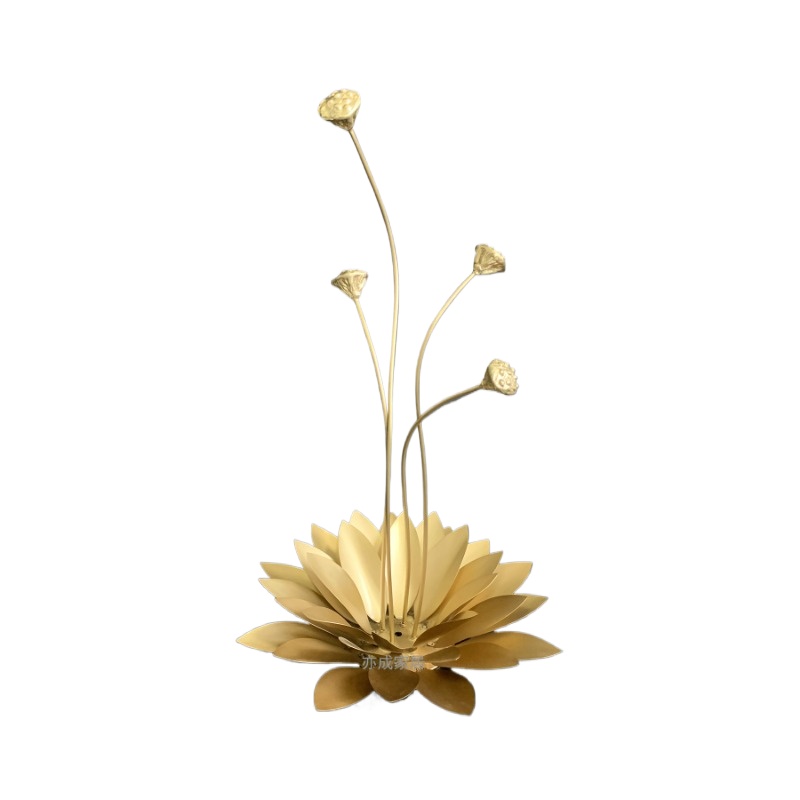 Home Decor Lighting Wholesale - Modern Creative Light Luxury Lotus All