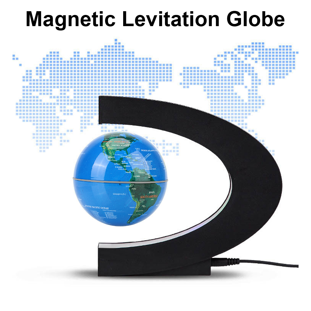 Led Moon Lamp - Floating Novelty Ball Light Magnetic Levitation