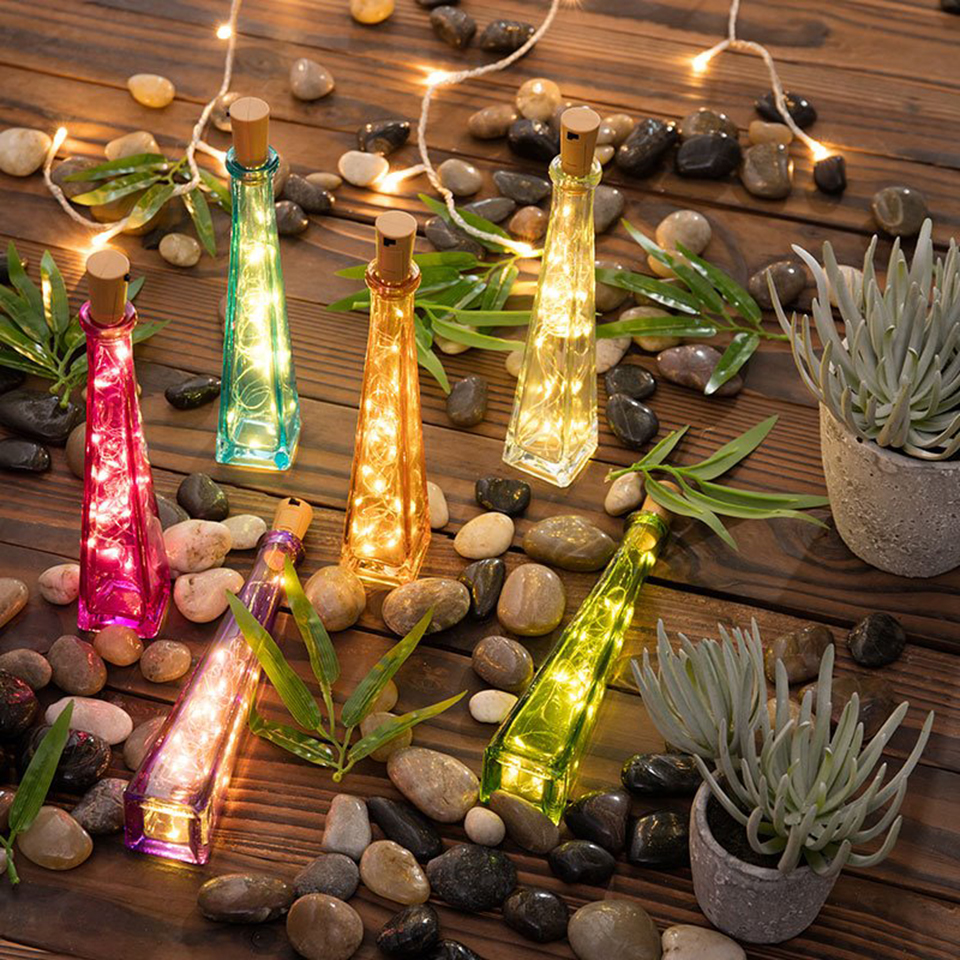 Decor Lighting Cork - 1/3/5/10/20pcs Wine Bottle Light With Cork