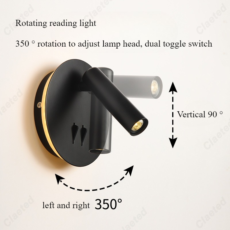 New LED Reading Wall Lamp with - Foyer Lighting Wall Decor avis et prix