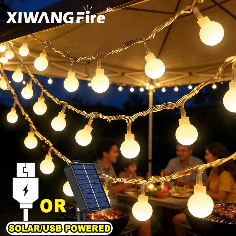 3-10M Solar/USB/Battery String - String Light Outdoor avis et prix