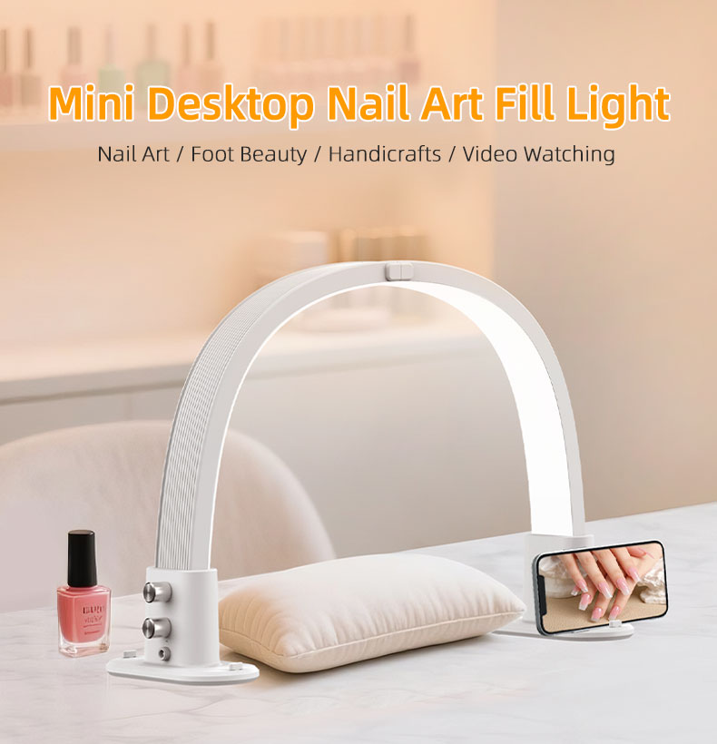 Mini half moon nail fill light - Led Moon Lamp avis et prix