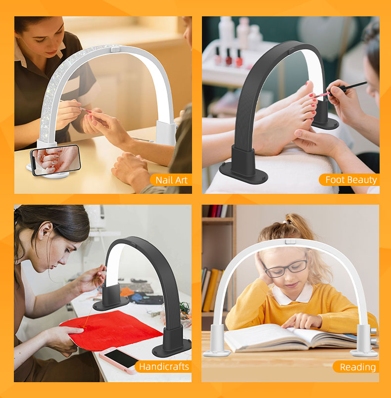 Mini half moon nail fill light - Led Moon Lamp avis et prix