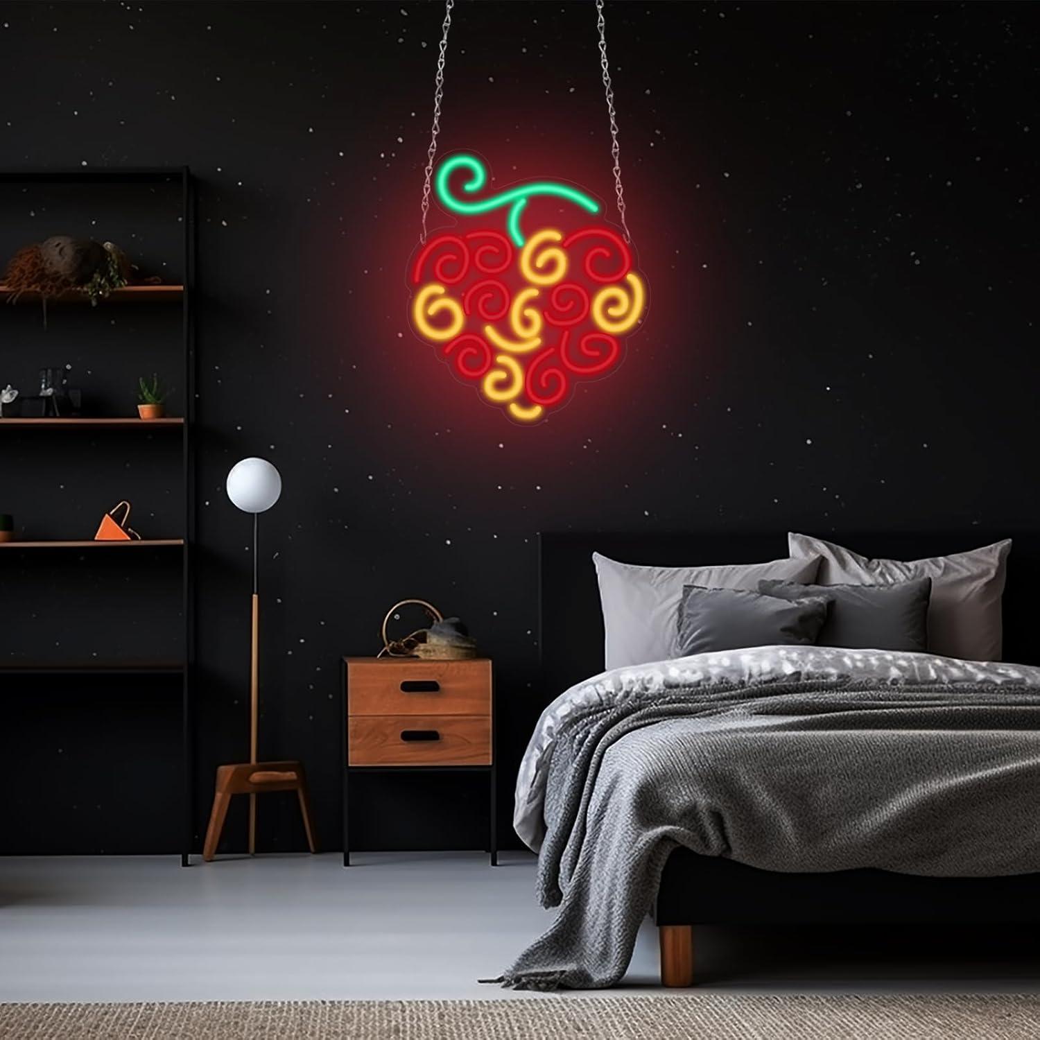 Cyber Fruit Neon Sign USB Dimm - Lighting Decor Living Room avis et prix