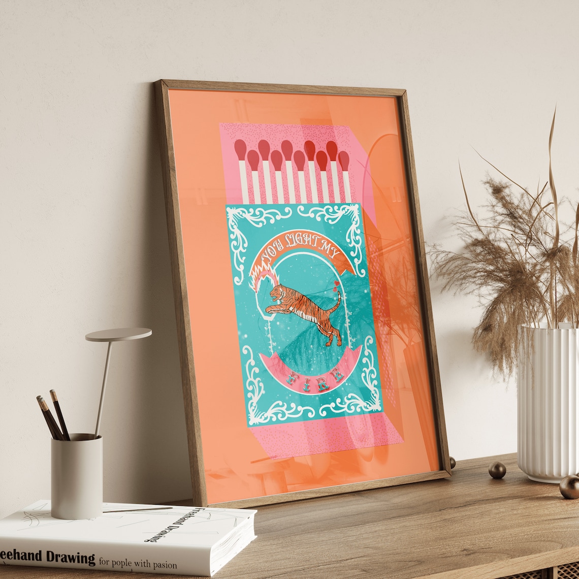 You Light My Fire Orange Match - Lighting Decor Living Room avis et prix