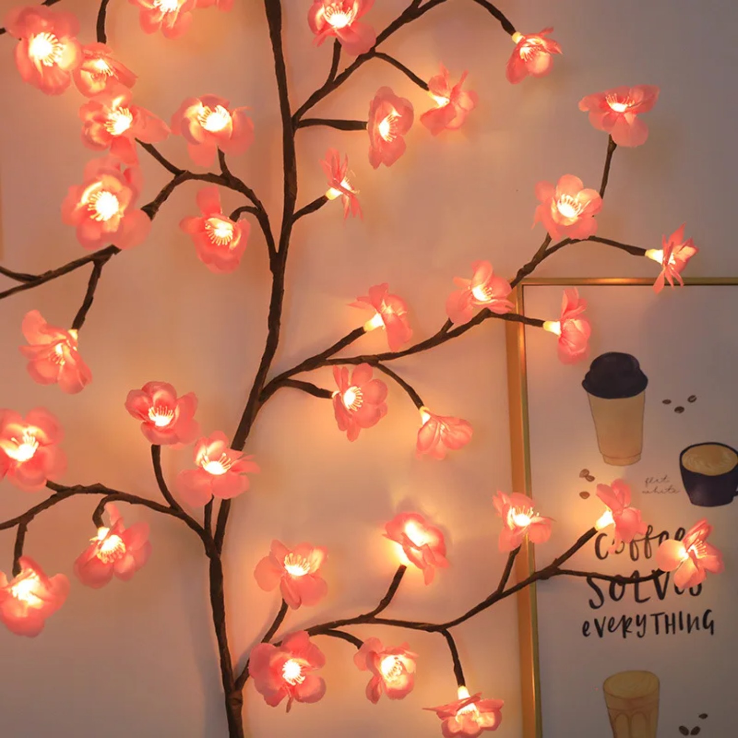 1.8M Cherry LED Tree Branch Li - Lighting Tree Decor avis et prix