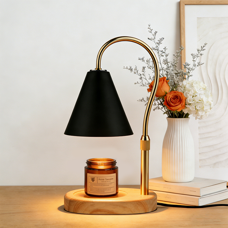 Black Candle Warmer Lamp Kitch - Lighting Decor Living Room avis et prix