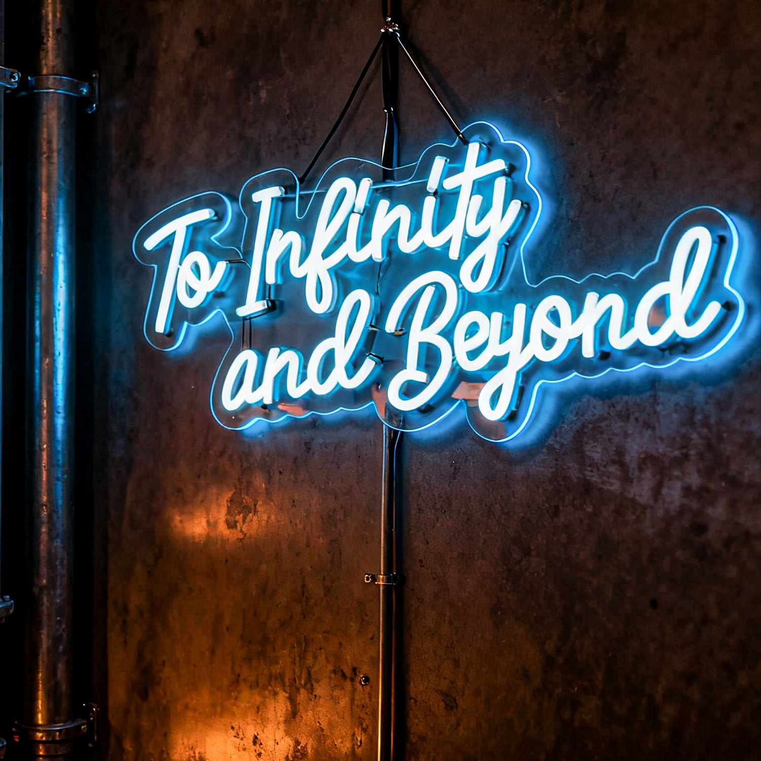 Neon Sign to Infinity And beyo - Lighting Decor And Beyond avis et prix