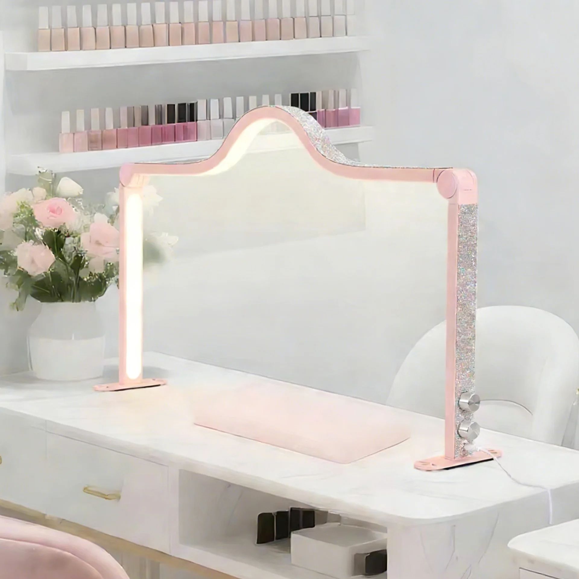 Foldable Half Moon Beauty Lamp - Led Moon Lamp avis et prix