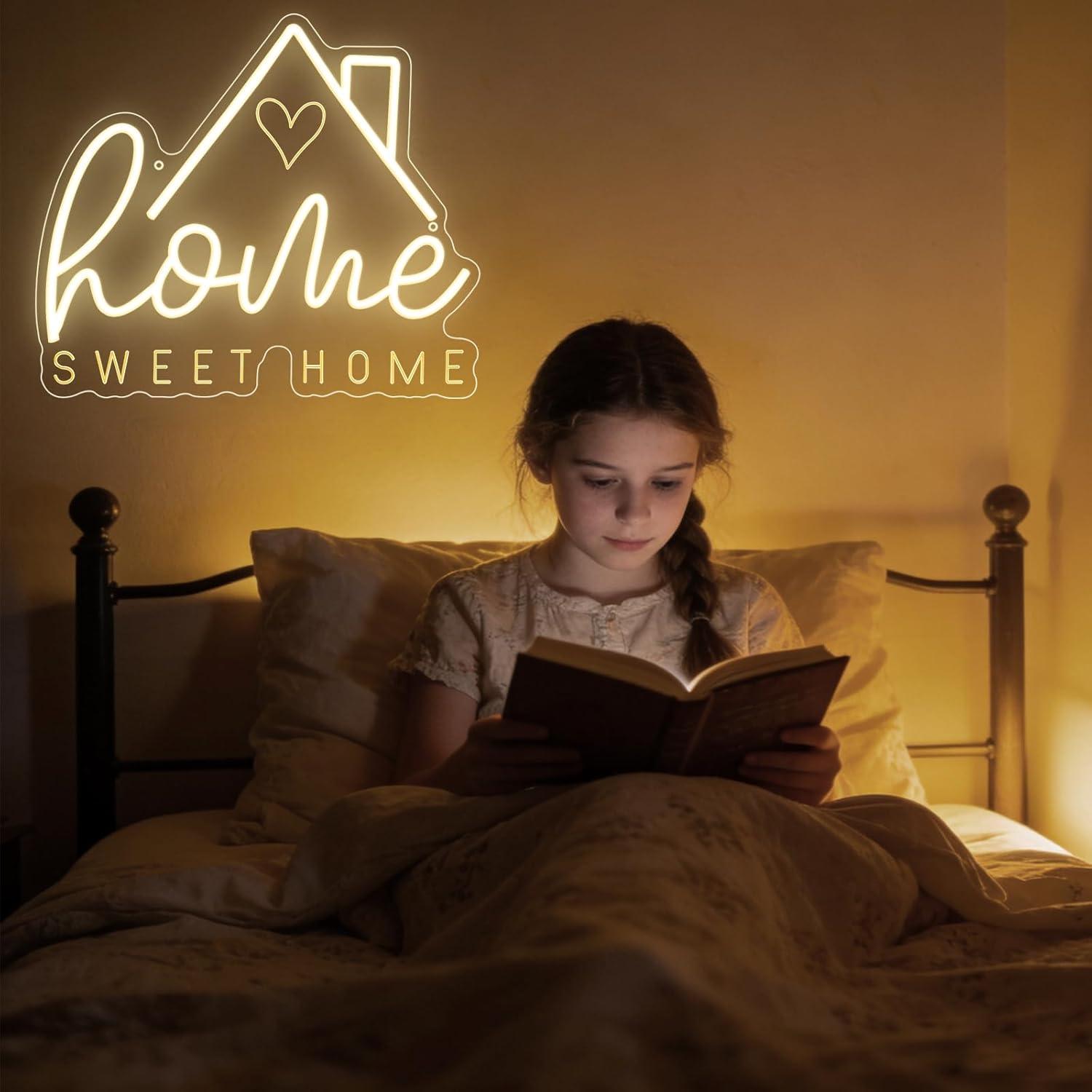 Sweet Home Neon Sign USB Dimma - Lighting Decor Living Room avis et prix