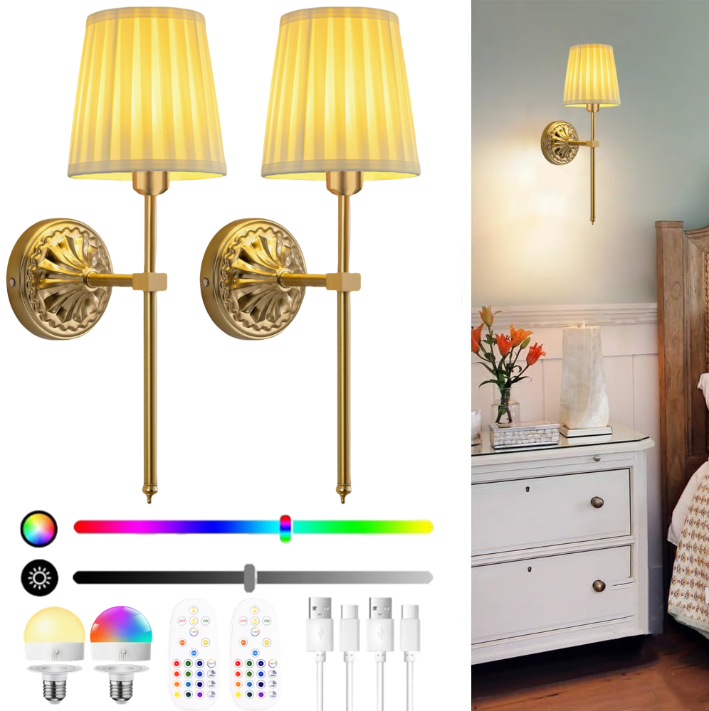 Battery-Powered Wall Light: Re - Foyer Lighting Wall Decor avis et prix