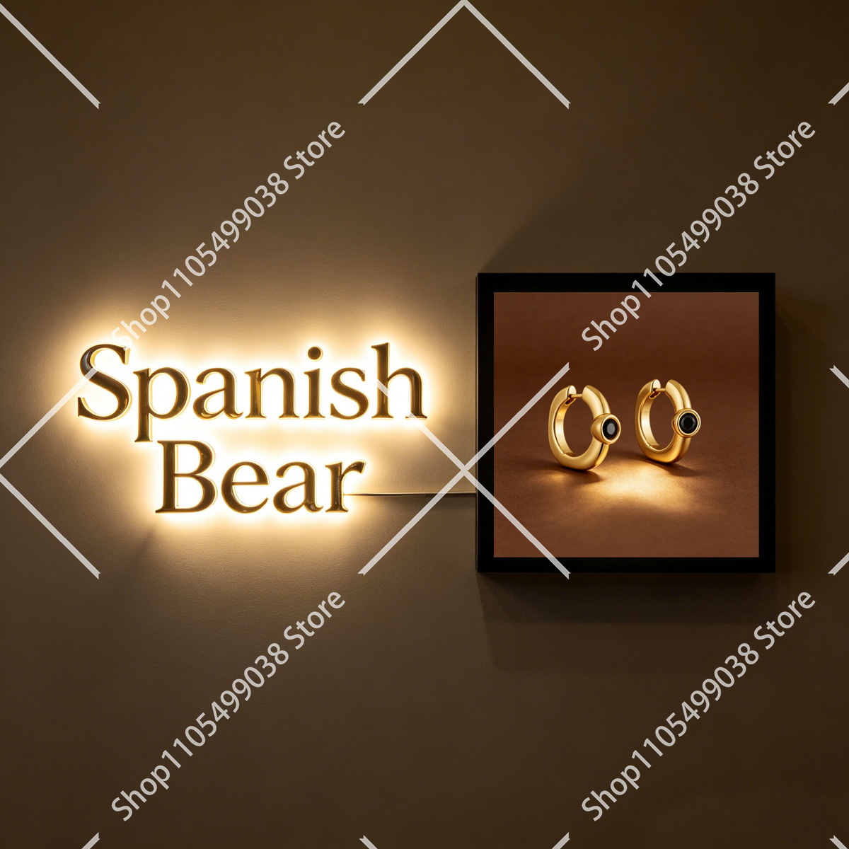 LED light bear desktop decorat - Lighting Decor Photos avis et prix