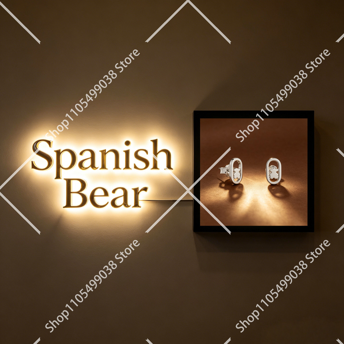 LED light bear desktop decorat - Lighting Decor Photos avis et prix
