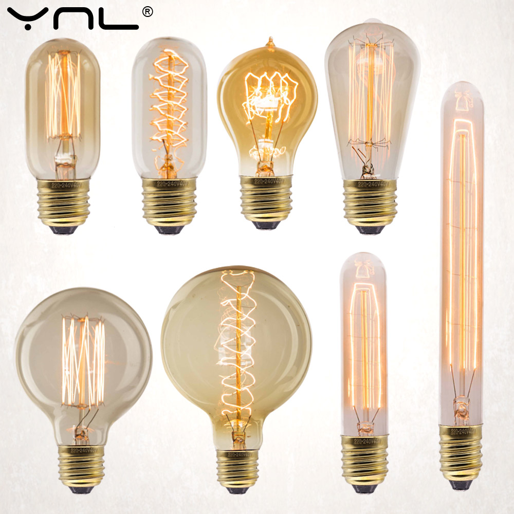 E27 Retro Edison Bulb 220V 40W - Lighting Decor Living Room avis et prix