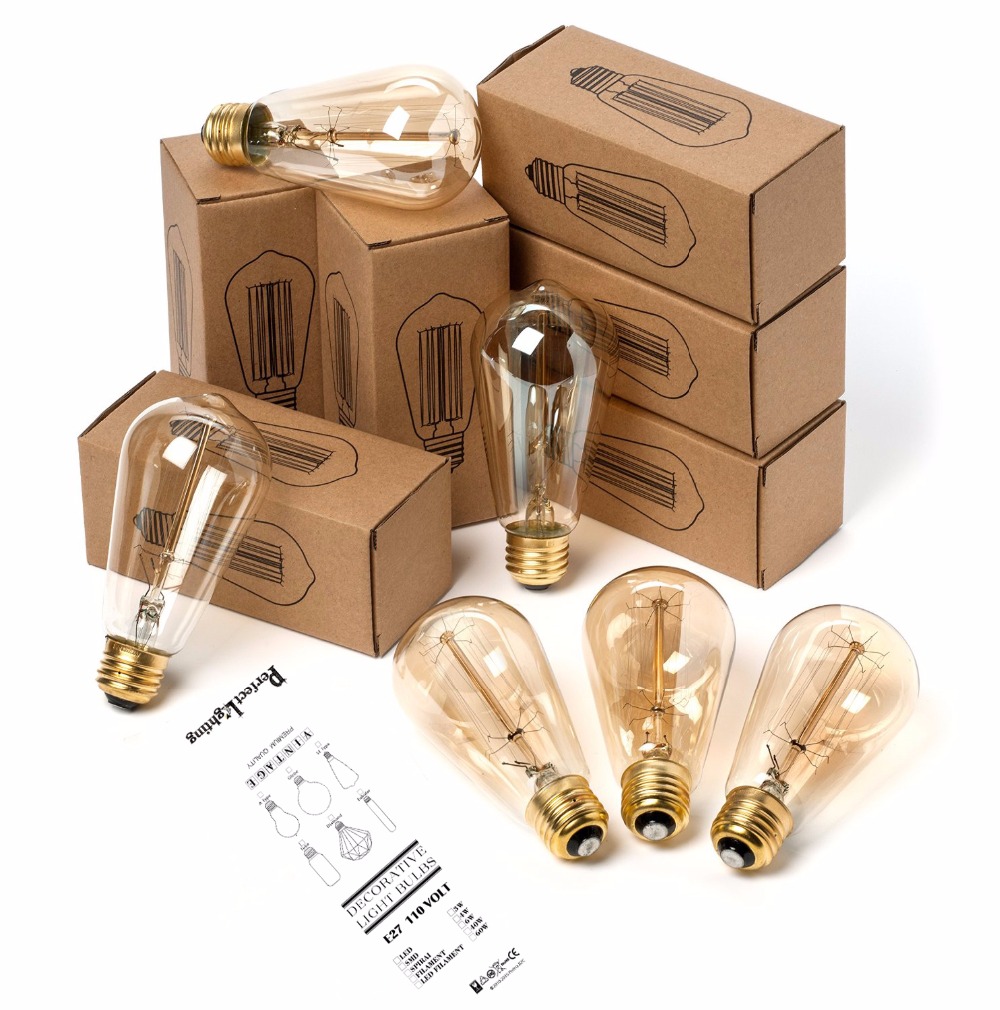 E27 Retro Edison Bulb 220V 40W - Lighting Decor Living Room avis et prix