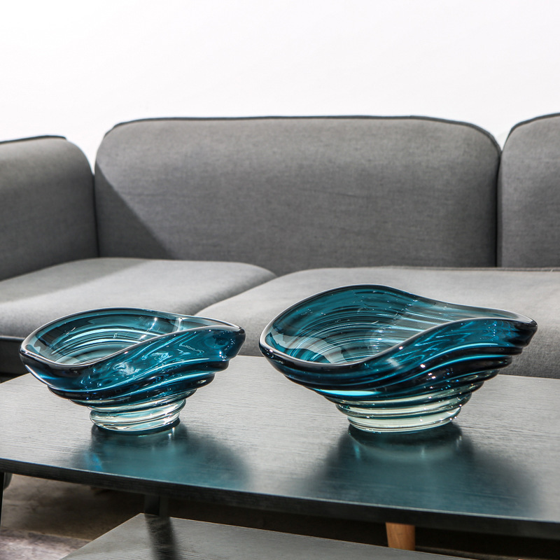 New simple glass fruit plate l - Home Decor Lighting Wholesale avis et prix
