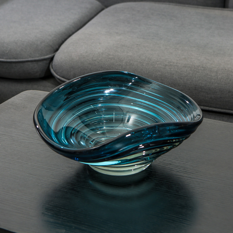 New simple glass fruit plate l - Home Decor Lighting Wholesale avis et prix