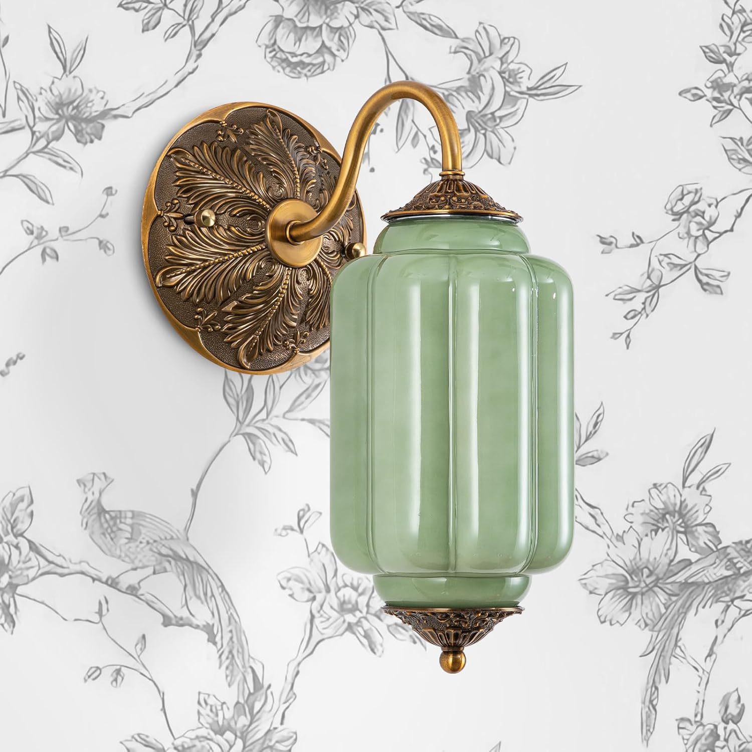 Pumpkin Glass Wall Lamp for Di - Foyer Lighting Wall Decor avis et prix