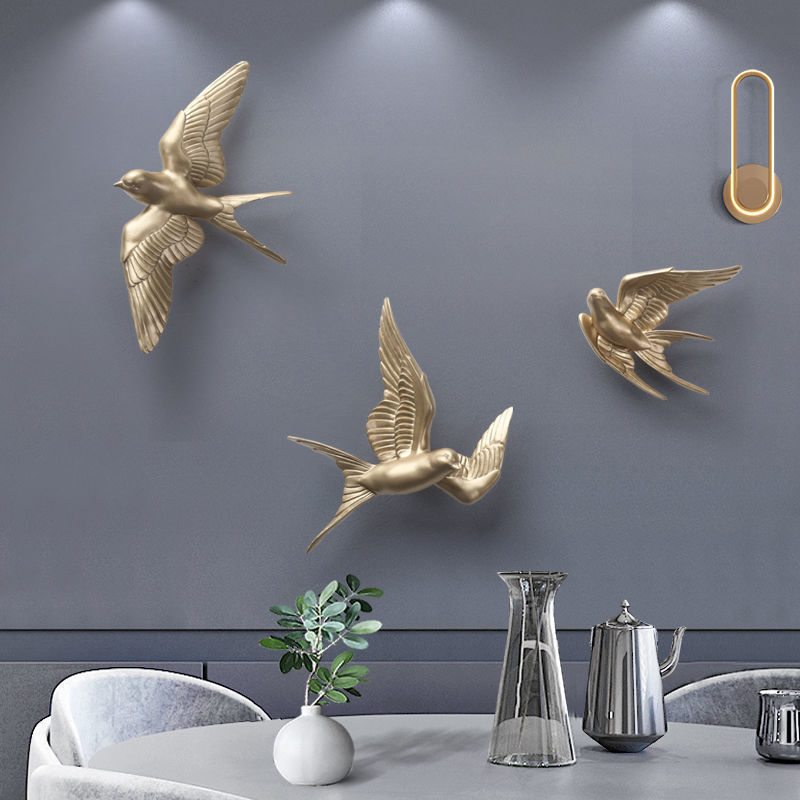 3D Bird Creative Hanging Decor - Foyer Lighting Wall Decor avis et prix