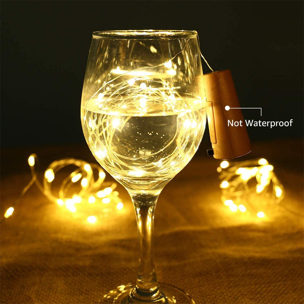 Solar Wine Bottle Lights 20 LE - Decor Lighting Cork avis et prix