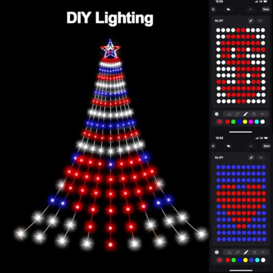 Smart 4th of July Decorations  - Lighting Tree Decor avis et prix