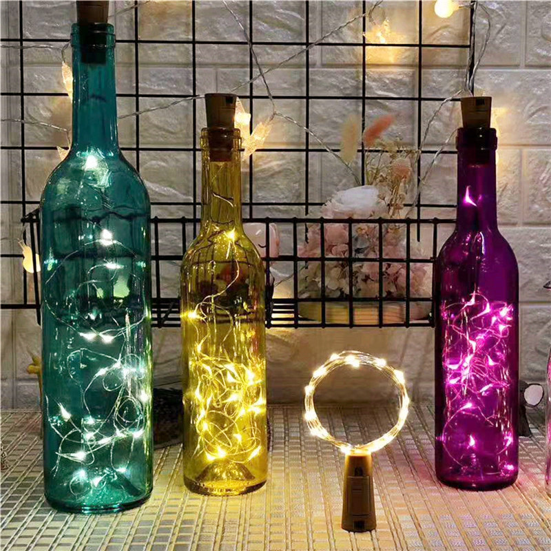 6pcs 20led Wine Bottle with Co - Decor Lighting Cork avis et prix