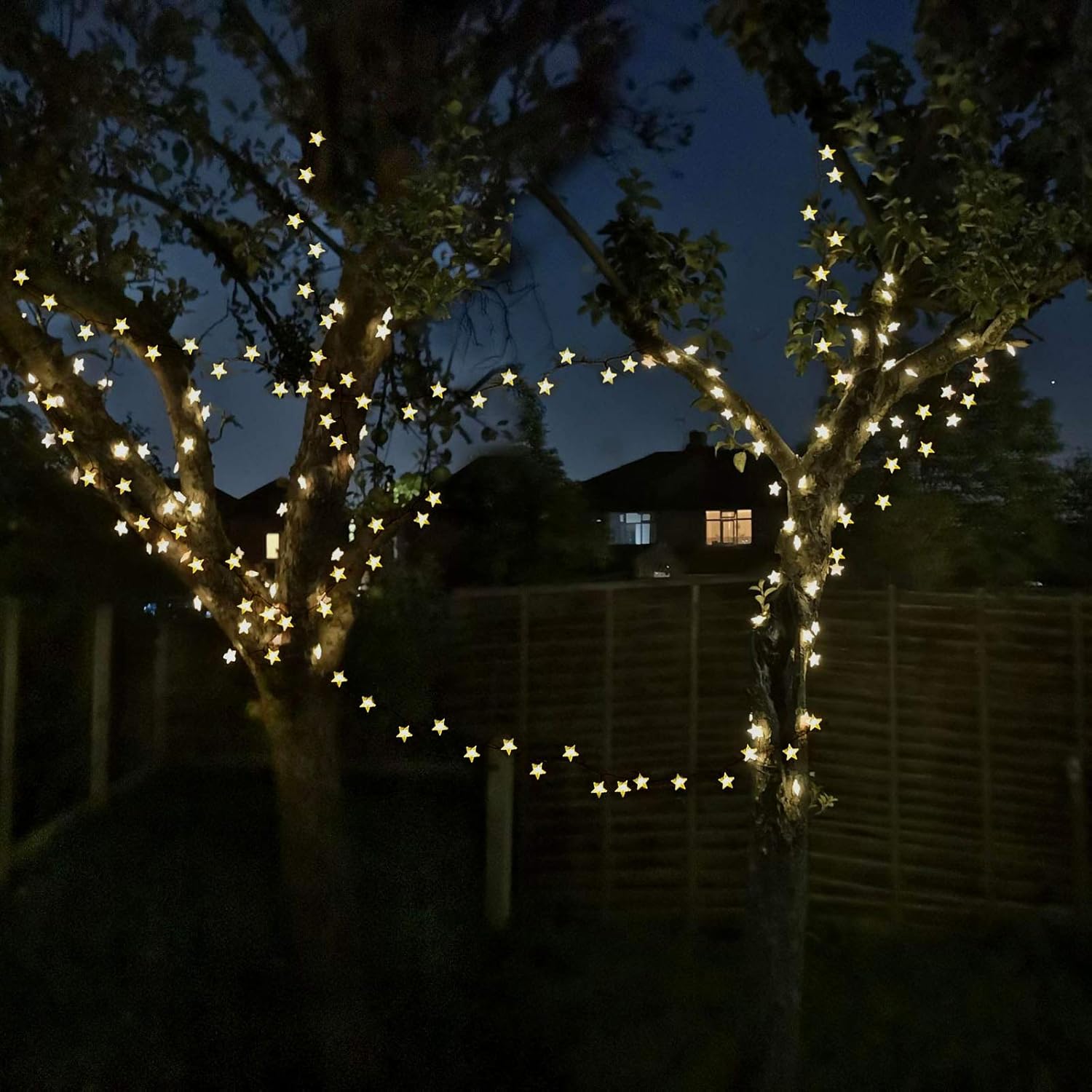 50ft 120 LED Solar Star Fairy  - String Light Outdoor avis et prix