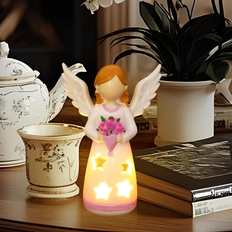 Candlestick Lamp Angel Statue  - Lighting Decor Living Room avis et prix