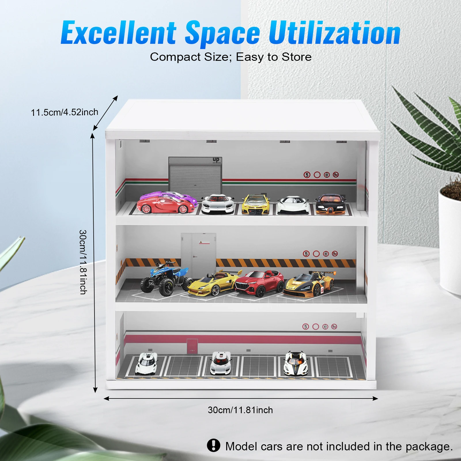 3-Layer Model Car Display Case - Lighting & Home Decor Studio avis et prix