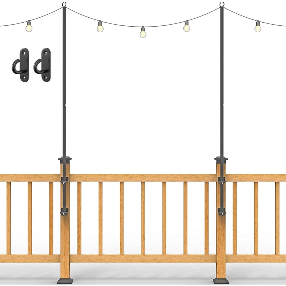 2 pack string light poles - st - String Light Outdoor avis et prix
