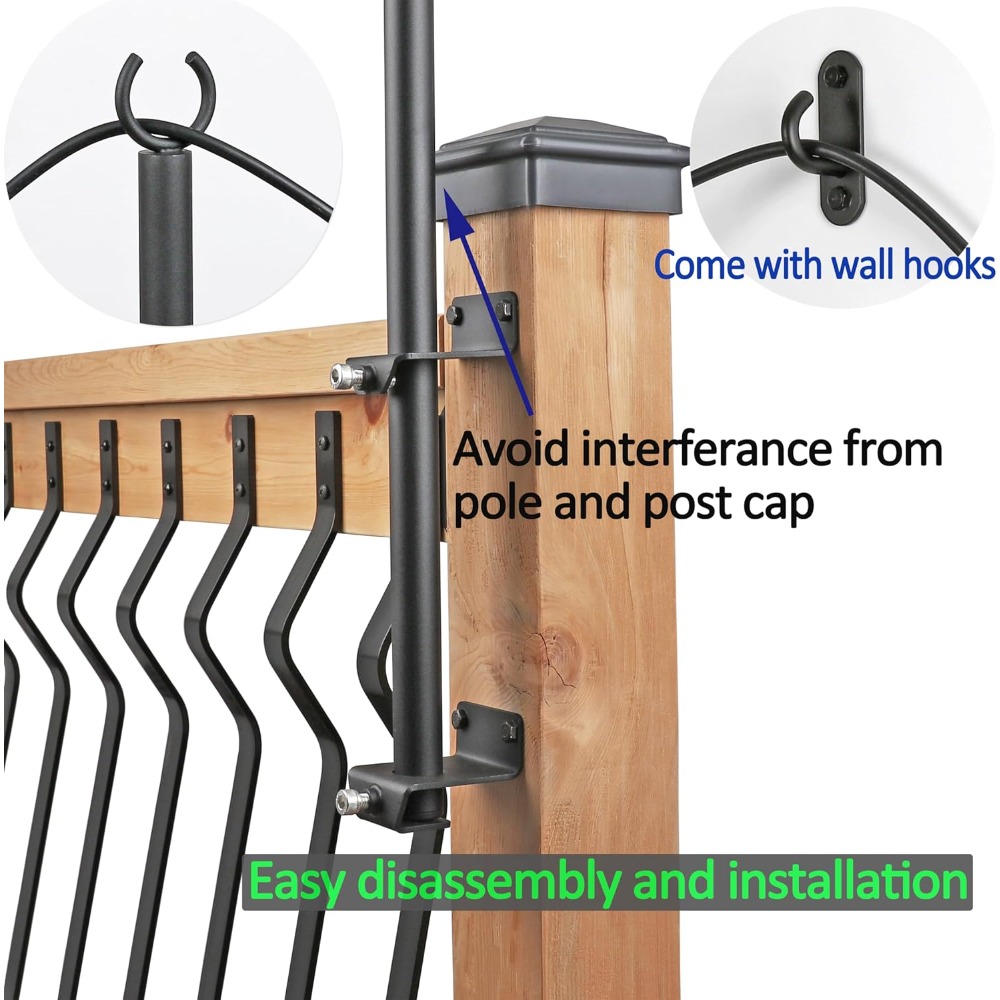 2 pack string light poles - st - String Light Outdoor avis et prix