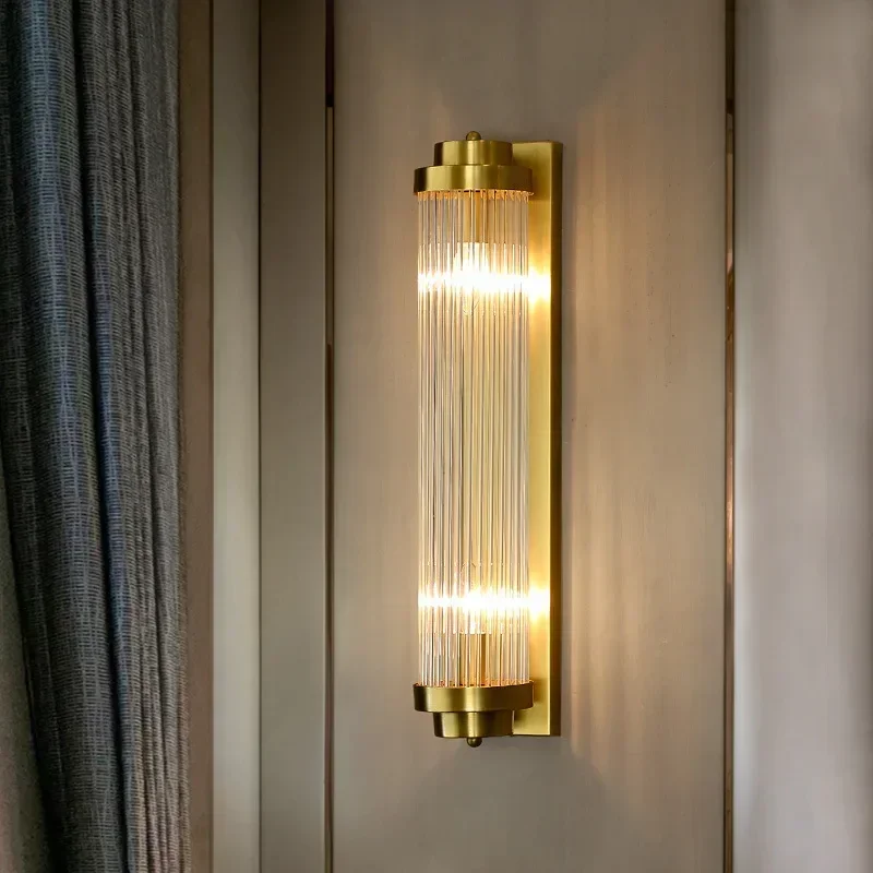 LED Luxury Crystal Wall Lamps  - Foyer Lighting Wall Decor avis et prix