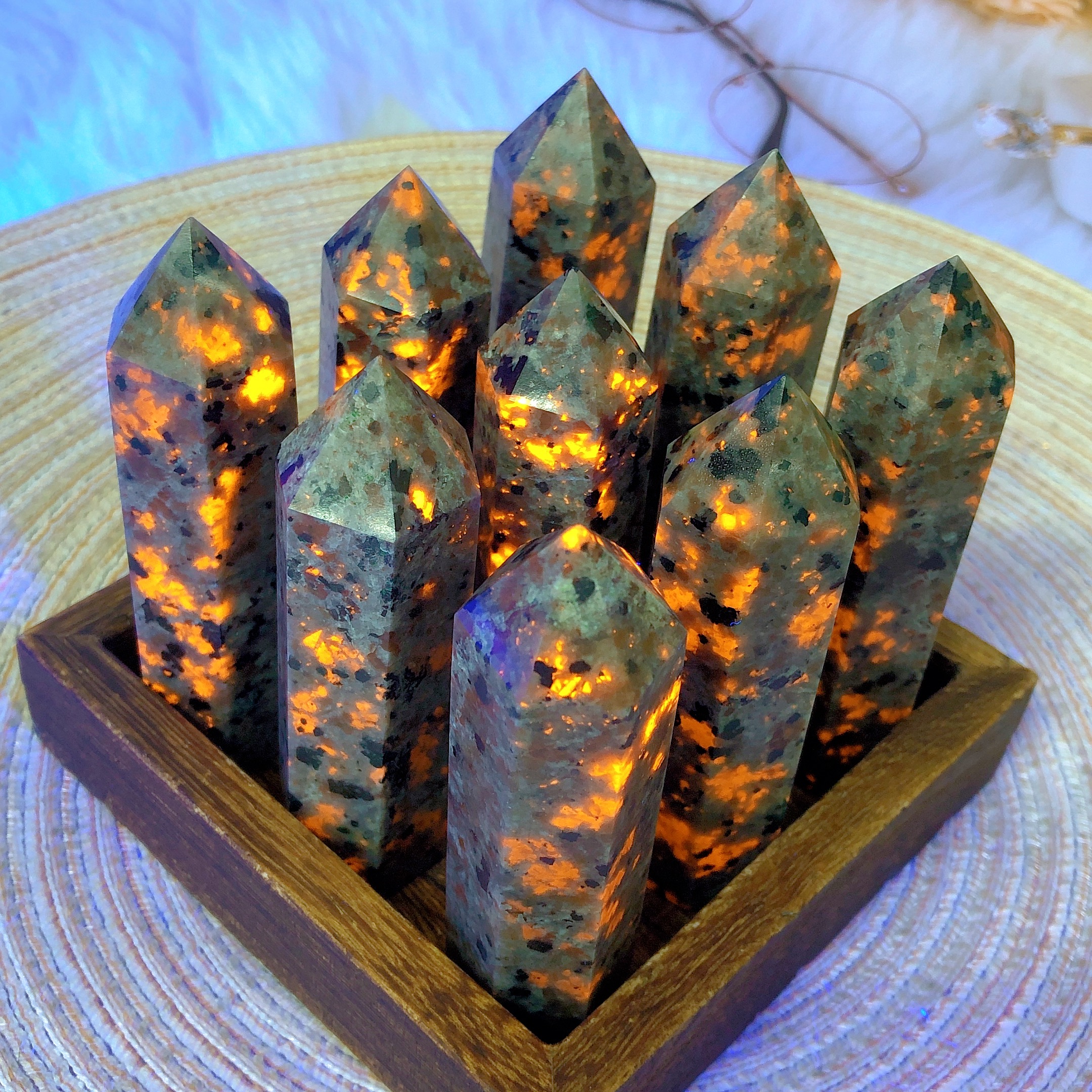 Natural Crystals Yooperlite To - Home Decor Lighting Wholesale avis et prix