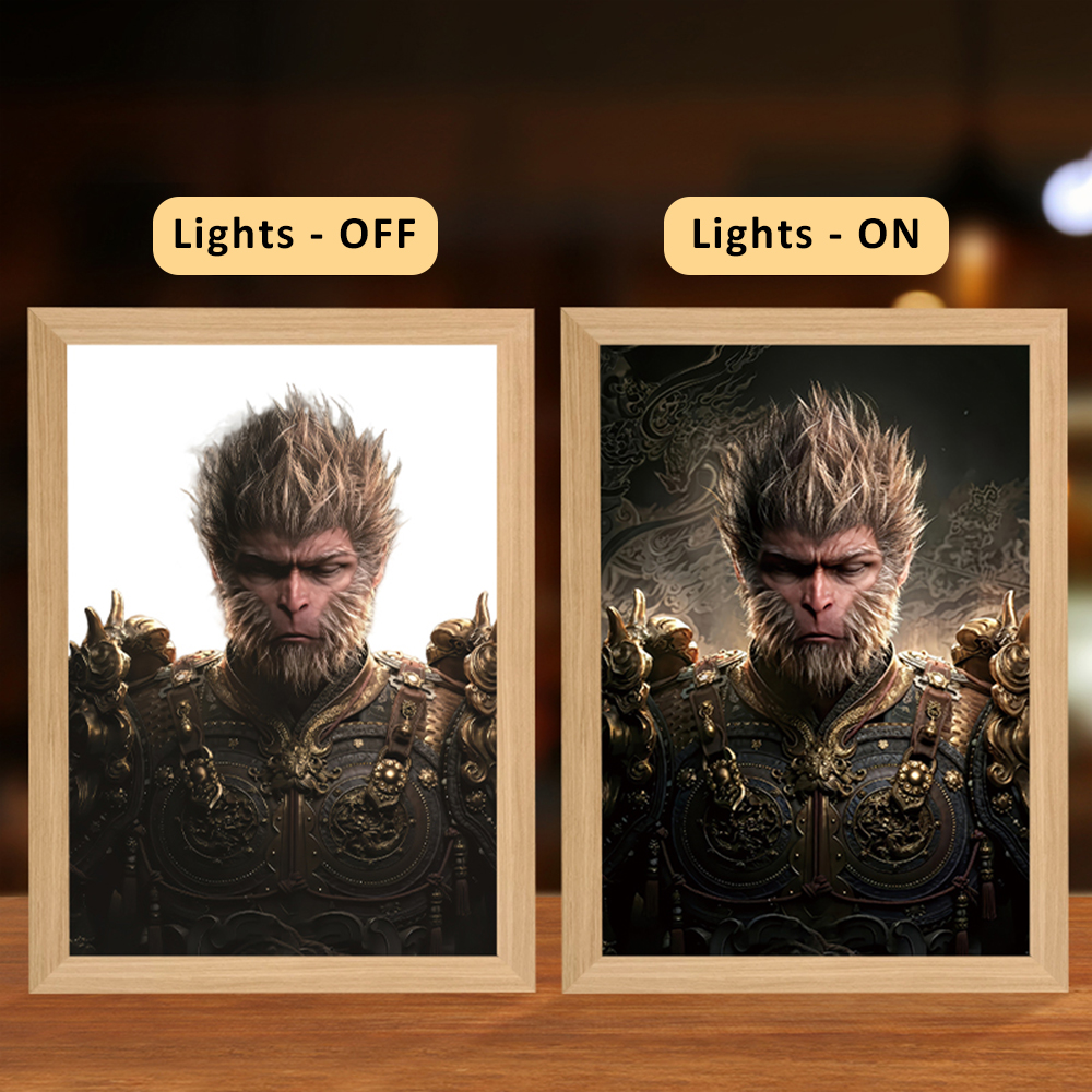 Black Myth Wu Kong Chinese Gam - Lighting Decor Photos avis et prix