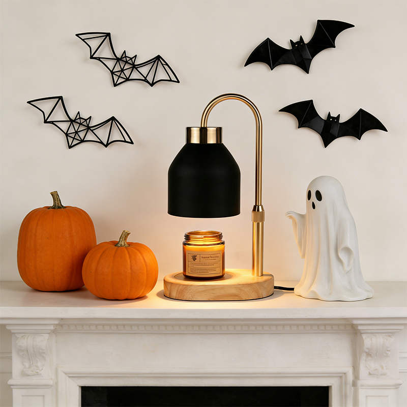 Black Candle Warmer Lamp with  - Lighting Decor Living Room avis et prix
