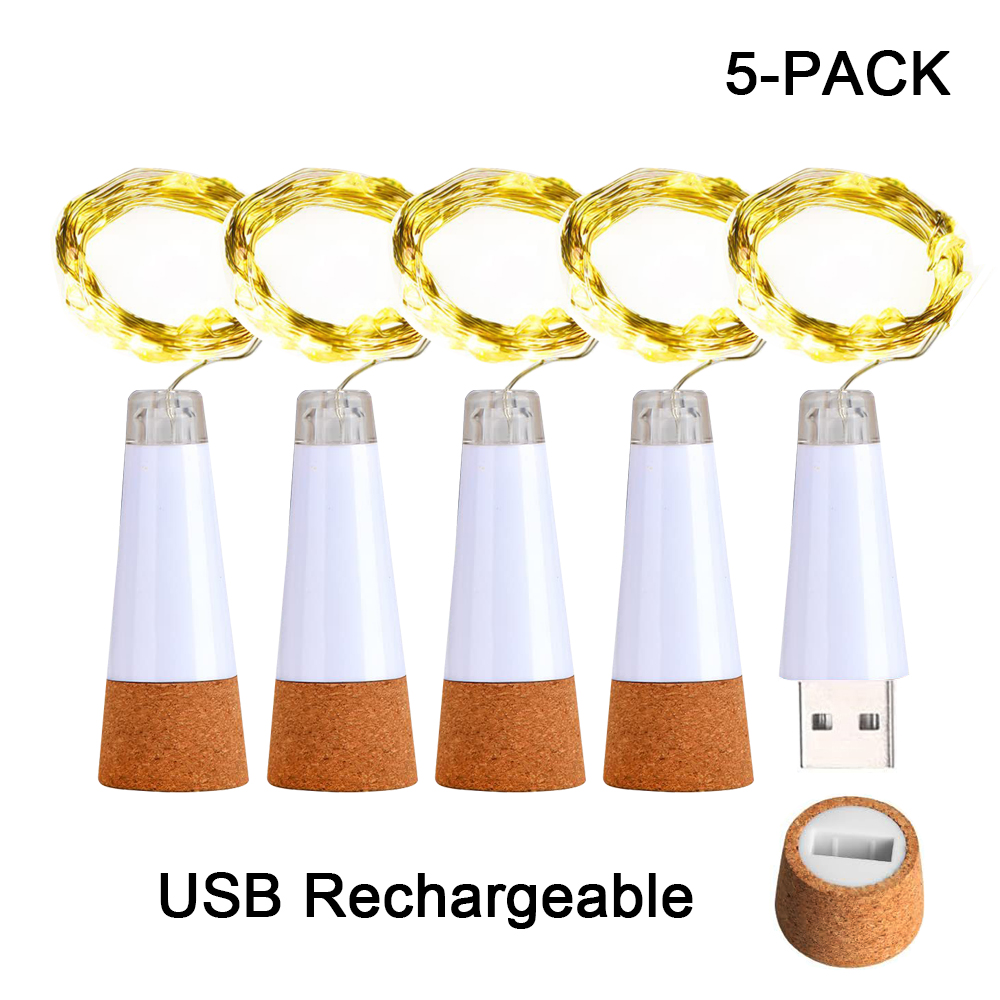 2m 20 LED Cork Bottle Fairy Li - Decor Lighting Cork avis et prix