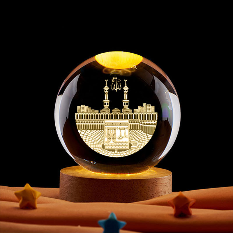 Ramadan Decoration 3D Crystall - Led Moon Lamp avis et prix