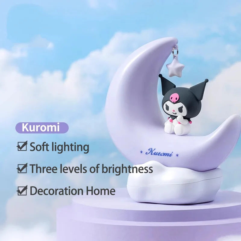 Kuromi Moon Night Light Cute C - Led Moon Lamp avis et prix