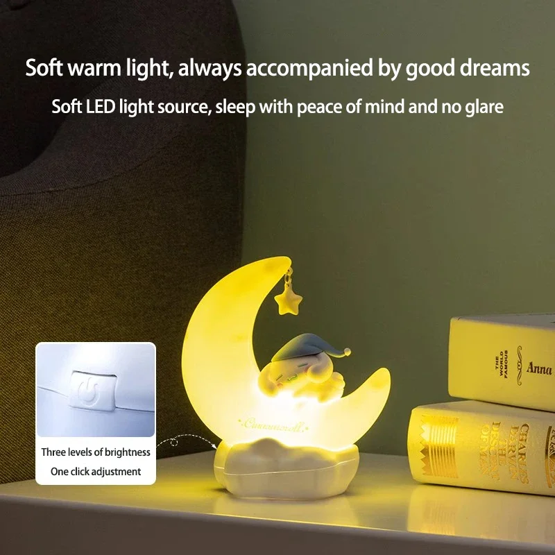 Kuromi Moon Night Light Cute C - Led Moon Lamp avis et prix