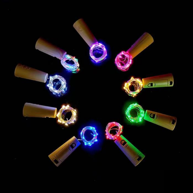LED Wine Bottle Lights with Co - Decor Lighting Cork avis et prix