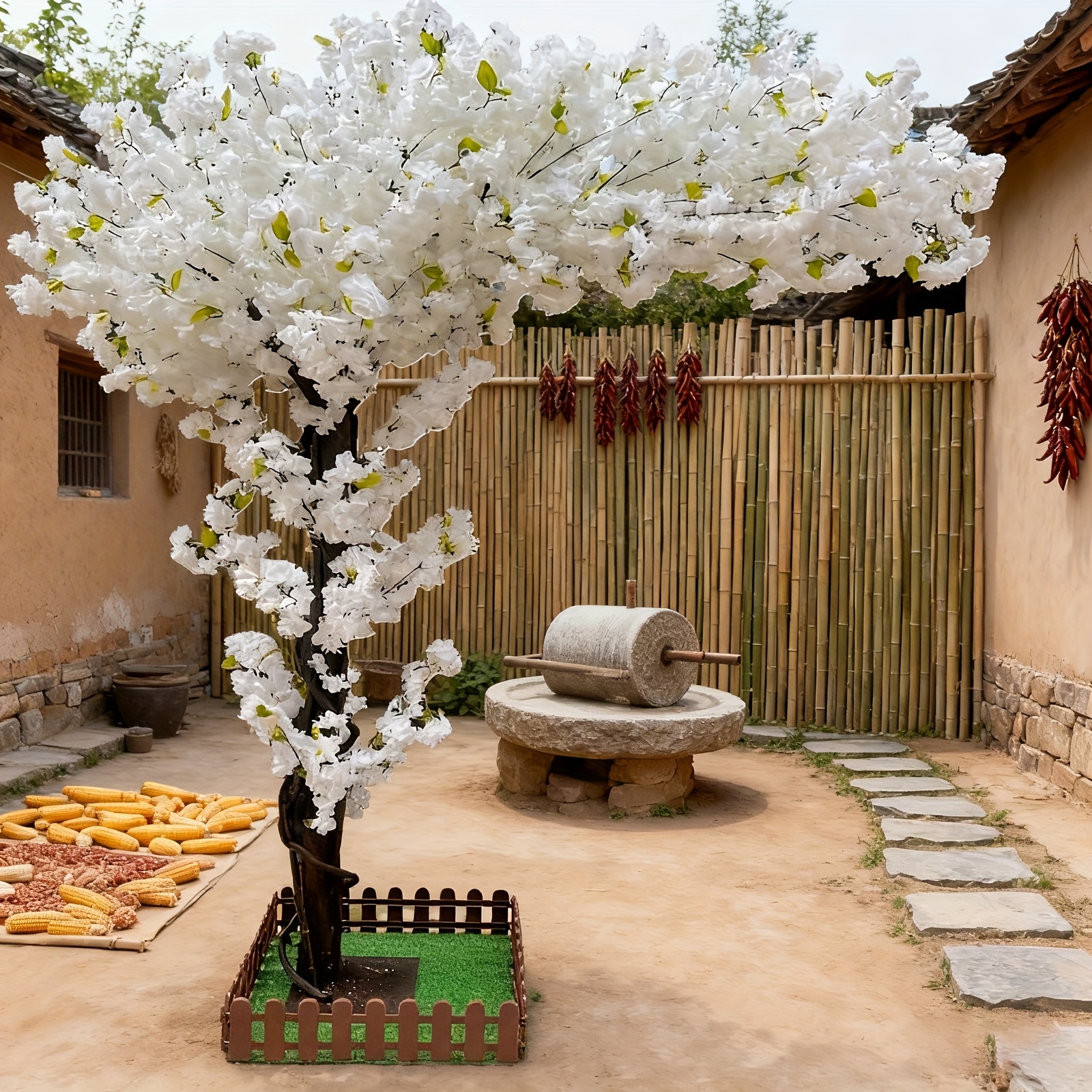 Artificial Cherry Blossom Tree - Lighting Decor Living Room avis et prix