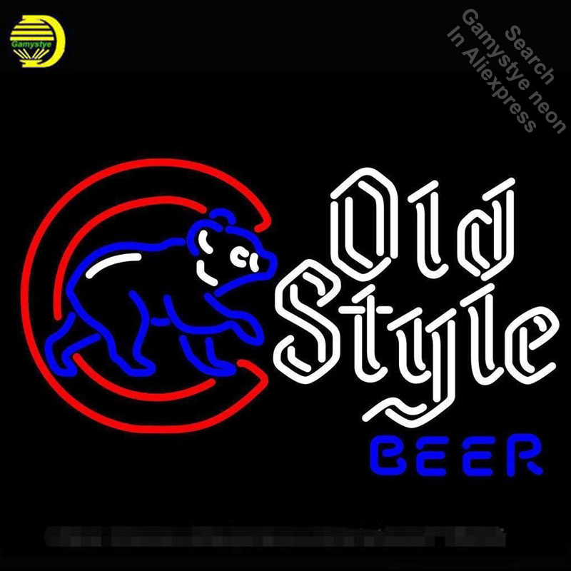 Unions Cubs O Style Neon Sign  - Union Lighting & Decor Montreal Quebec avis et prix