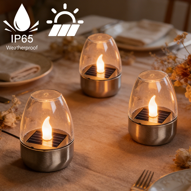 LED Solar Candles Light Flamel - Lighting Decor Living Room avis et prix