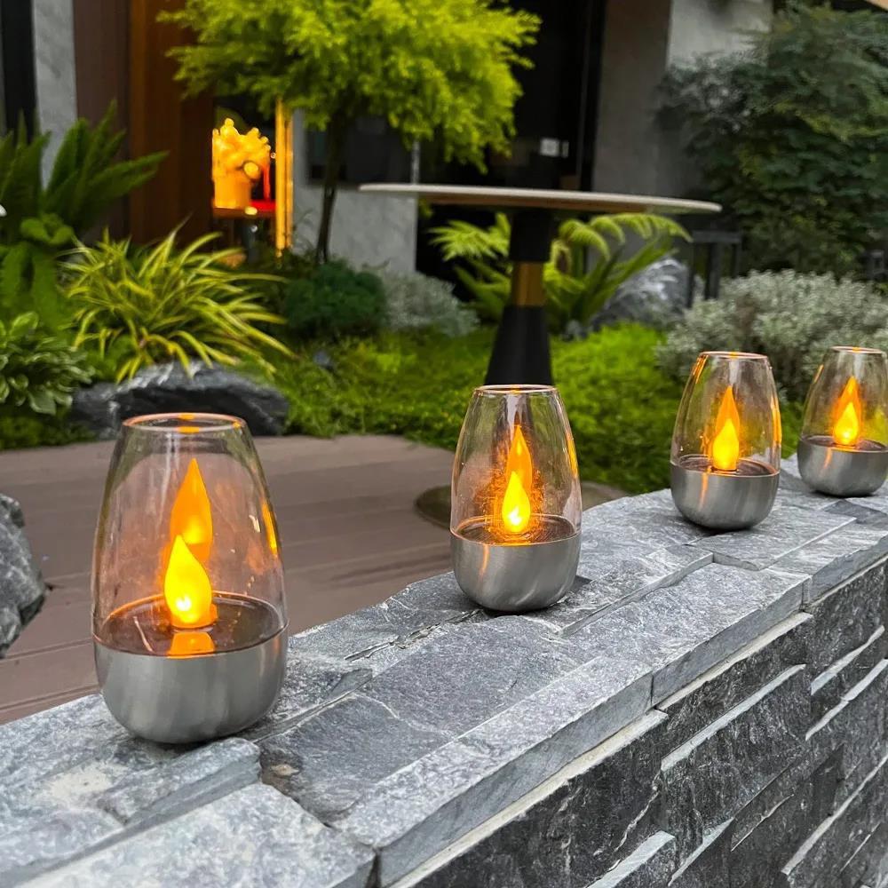 LED Solar Candles Light Flamel - Lighting Decor Living Room avis et prix