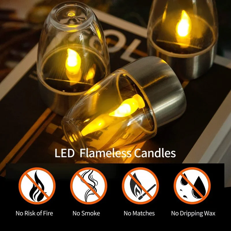 LED Solar Candles Light Flamel - Lighting Decor Living Room avis et prix