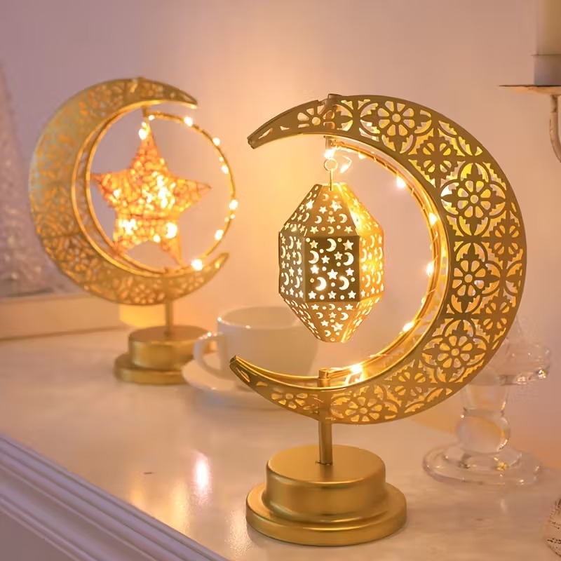 Ramadan LED Night Light Rotati - Led Moon Lamp avis et prix