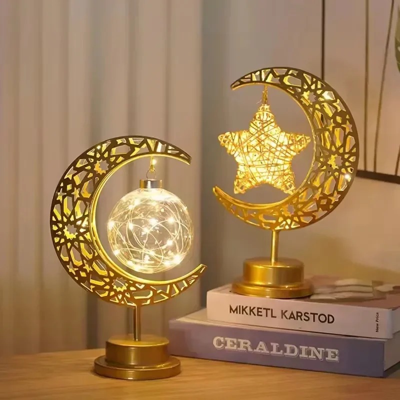 Ramadan LED Night Light Rotati - Led Moon Lamp avis et prix