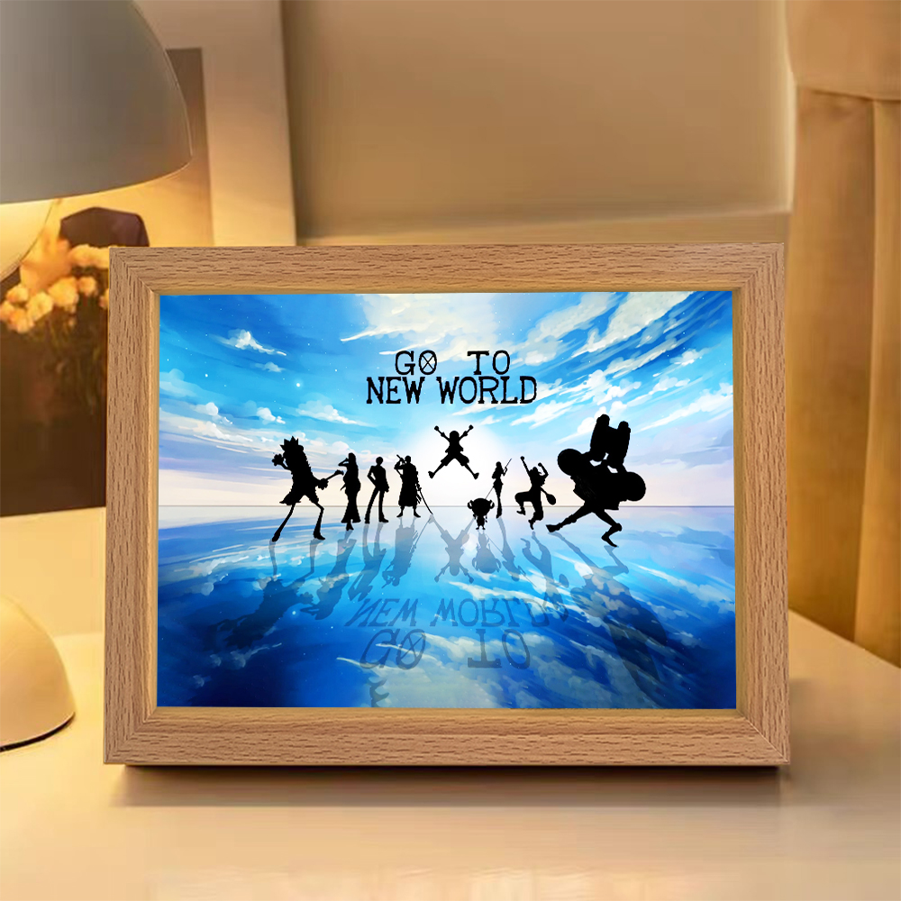 Anime character Luffy LED ligh - Led Moon Lamp avis et prix