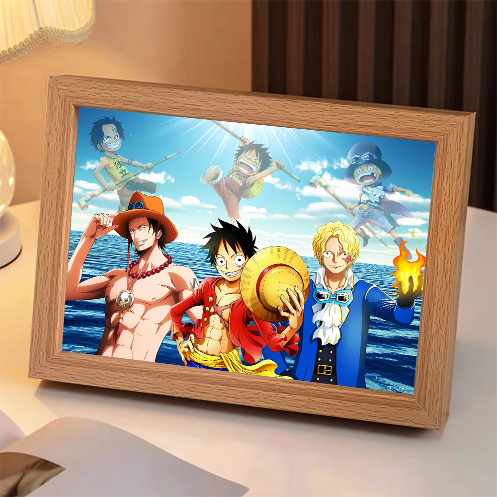 Anime character Luffy LED ligh - Led Moon Lamp avis et prix